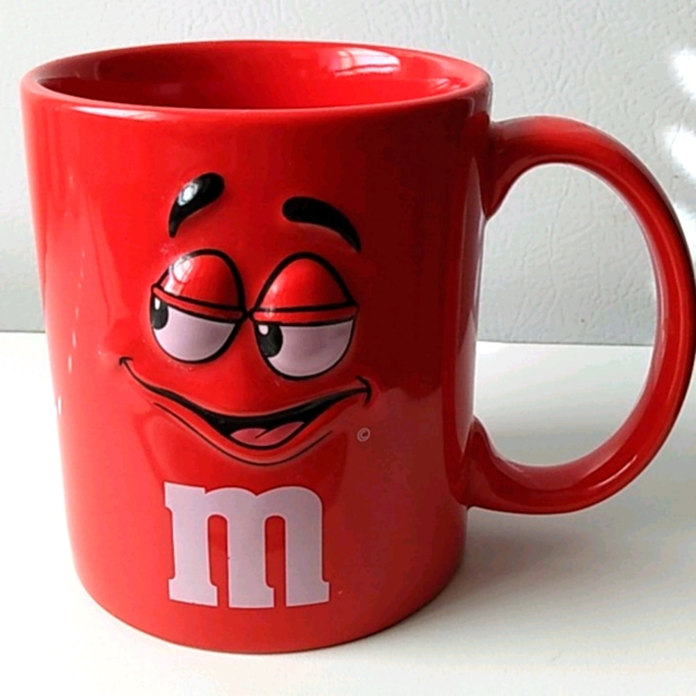 Licensed M&M's World Red 3-D Coffee Cup